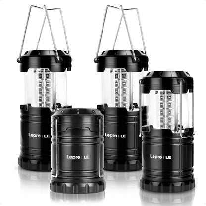 Lepro LEDランタン キャンプライト キャンプランタン 折り畳み式 明るい 単三電池式 ポータブル 携帯型 アウトドア 夜釣り 登山 ハイキング 車中泊 停電 地震 防災対策
