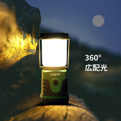 Lepro LEDランタン キャンプランタン【 超小型/高輝度/電池式/昼白色と電球色切替/4つ点灯モード/無段階調光調色/実用点灯20時間/ 防滴仕様】アウトドア キャンプ 登山 夜釣り 防災 停電 緊急 非常用
