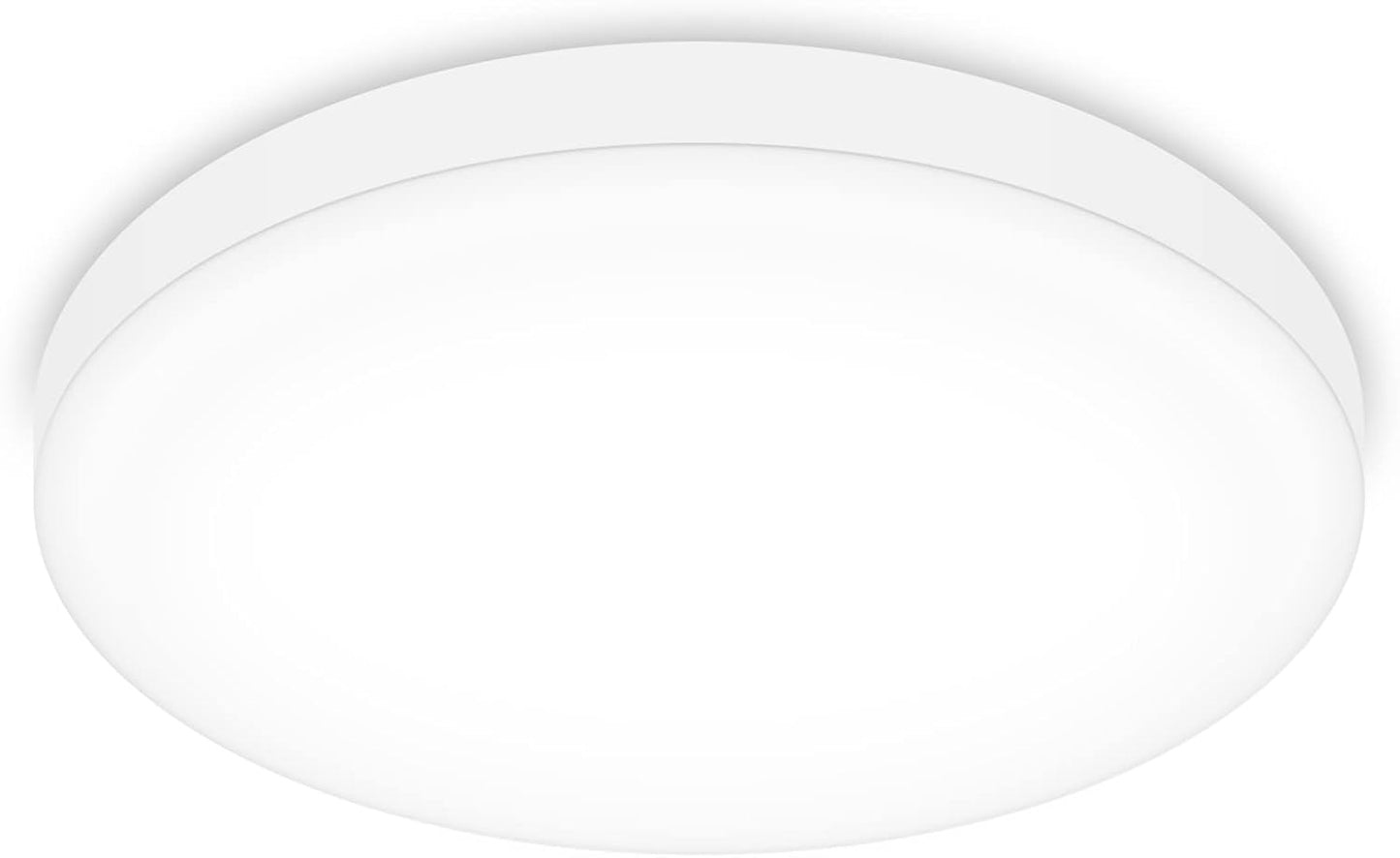 Lepro 小型シーリングライト 10W ledシーリングライト 昼光色【簡単取付/850lm高輝度/80Ra高演色性/目に優しい/省エネ/40,000時間寿命/PSE認証済み】 トイレ 廊下 玄関 脱衣所 ベランダ 洗面所 天井 led照明器具 室内照明 和室 洋室 天井照明 コンパクト (6,500K昼光色)