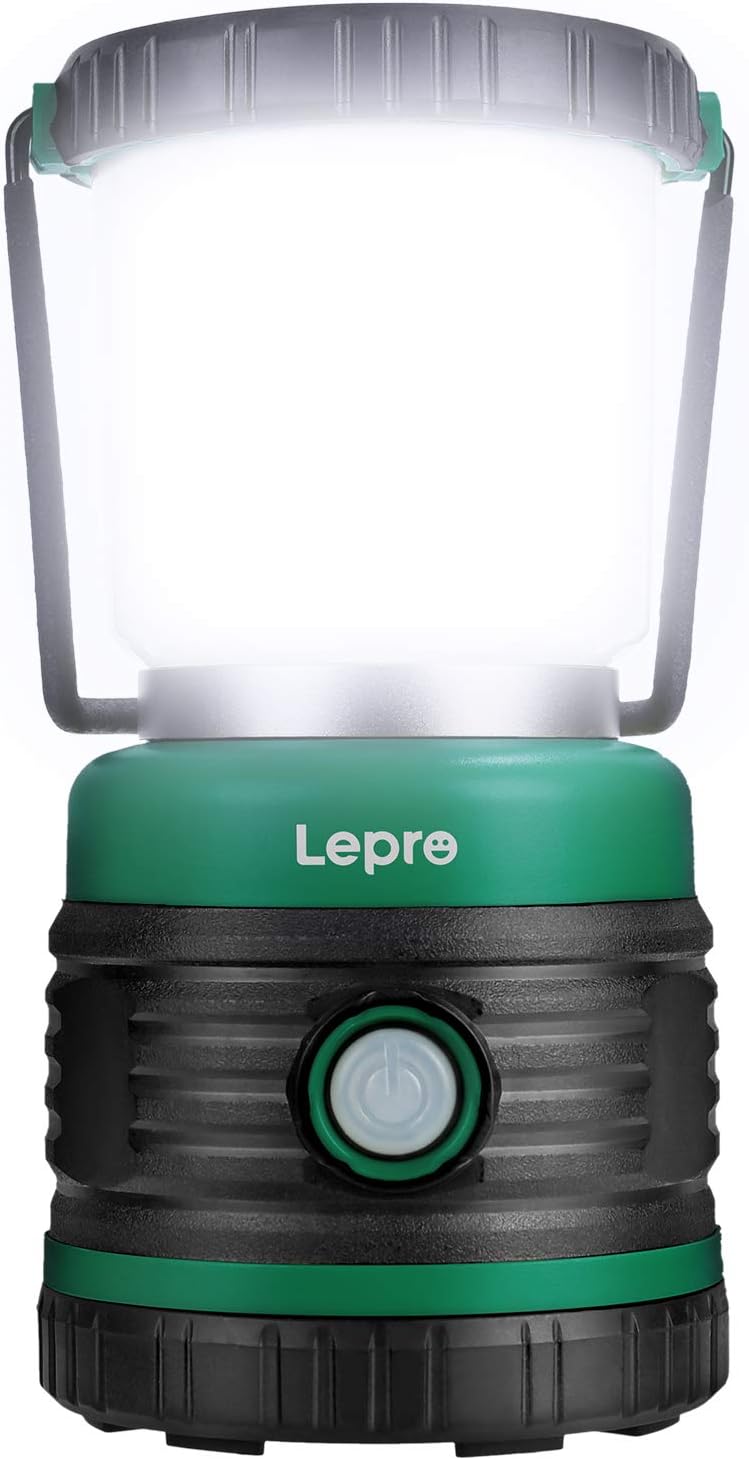 Lepro LEDランタン キャンプランタン 【超高輝度1500ルーメン/実用点灯13-240時間/電池式/昼白色・電球色・赤色切替/4つ点灯モード/無段階調光調色/防滴仕様】アウトドア ソロキャンプ お花見 夜桜 観桜 登山 夜釣り 防災 停電 緊急 非常用 [PR330033]