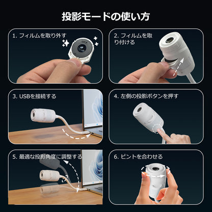 Lepro 星空ライト 2in1 ナイトライト&星空投影 家庭用プラネタリウム USB給電式 天井 壁 プレゼント 雰囲気