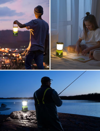 LED ランタン キャンプランタン 【超高輝度 1000ルーメン/実用点灯12-240時間/電池式/昼光色・昼白色・電球色切替/4つ点灯モード/無段階調光調色/防滴仕様】ソロキャンプ アウトドア キャンプ 登山 夜釣り 防災 停電 緊急 非常用 LEDランタン