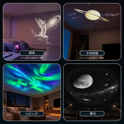 Lepro 星空ライト 2in1 ナイトライト&星空投影 家庭用プラネタリウム USB給電式 天井 壁 プレゼント 雰囲気