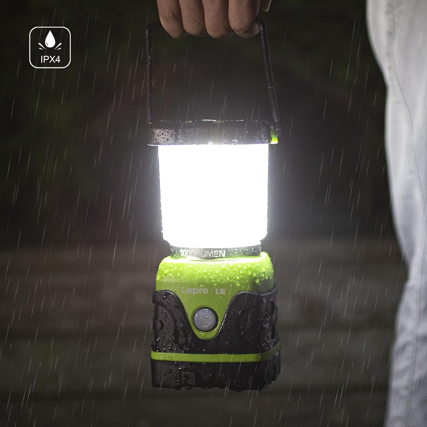 LED ランタン キャンプランタン 【超高輝度 1000ルーメン/実用点灯12-240時間/電池式/昼光色・昼白色・電球色切替/4つ点灯モード/無段階調光調色/防滴仕様】ソロキャンプ アウトドア キャンプ 登山 夜釣り 防災 停電 緊急 非常用 LEDランタン